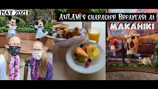 AULANI’s Makahiki Character Breakfast is BACK May 2021 [upl. by Elga549]