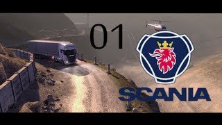 001 Lets Play Scania Truck Driving Simulator [upl. by Belva]