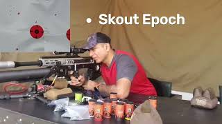 Skout Epoch modified slug accuracy 100Y to 205Y [upl. by Loralie762]