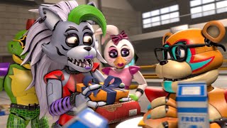 FNAF Security Breach School of Animatronics Freddys First Day [upl. by Nonnair258]