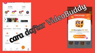 Cara daftar VideoBuddy [upl. by Eiddal]