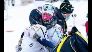 JuniorVm Skidor 2021 Stafett Damer Stepanova vs Sweden [upl. by Oriole292]