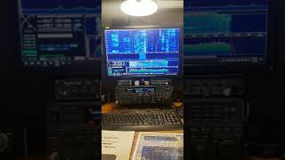 HF Panadapter on the Yaesu FT950 running HD SDR [upl. by Hasty]