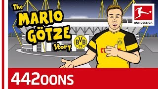 The Story of Mario Götze  Powered By 442oons [upl. by Oreste590]