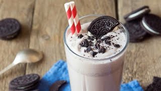 Oreo Thick Shake Recipe In Telugu [upl. by Oirevlis]