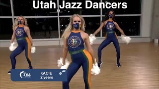 Utah Jazz Dancers  NBA Dancers  12312020 dance performance  Jazz vs Suns [upl. by Anaeerb766]