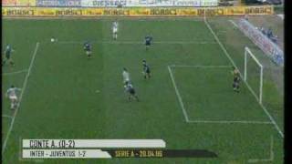 Inter 12 Juventus  Campionato 199596 [upl. by Ynoyrb]