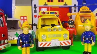 Top 6 Fireman Sam Toys Jupiter Wallaby 2 Helicopter 4X4 amp Venus firefighter truck [upl. by Boylan542]