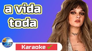 KARAOKE quotA VIDA TODAquot O AMOR DE CAROLINA DESLANDES NA TUA VOZ 🎹🎤 yESpIANO [upl. by Adnimra216]