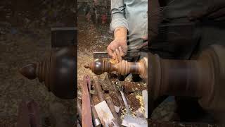 Very nice Skill wood woodturner woodturning copper diycrafts woodturningtools diy diywood [upl. by Hildegarde]