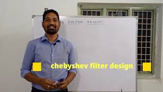 Chebyshev filter design in digit signal processing iir filtersushendras engineering tutorials [upl. by Cohleen33]