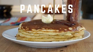 Pancakes Rezept mit Candy Bacon original amerikanisch  schnell einfach und fluffig selber machen [upl. by Graniah]