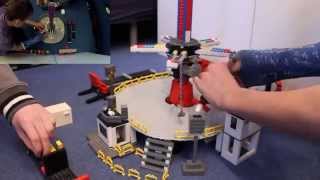 Lego Kirmes Rocket Aufbau  Timelapse  KirmesLego100  HD [upl. by Alemap573]