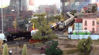 Corriendo trenes en el Club  Ferromex UP BNSF y TFM [upl. by Armalla]