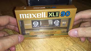 198586 Maxell XLII Unwrapped and Calibrated [upl. by Alag]