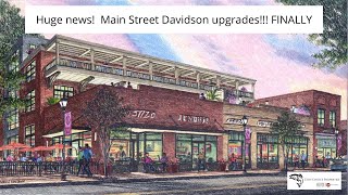 Historic Downtown Davidson NC Development  Clark Row [upl. by Latreece]