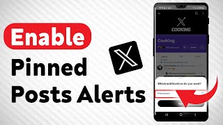 How To Enable Pinned Posts Notifications In X  Full Guide [upl. by Gabrila903]