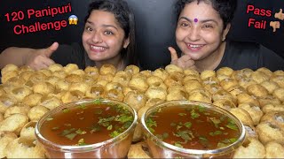 120 PANIPURI EATING CHALLENGE 😱 GOLGAPPA EATING CHALLENGE  PHUCHKA EATING CHALLENGEFOOD CHALLENGE [upl. by Sekoorb942]