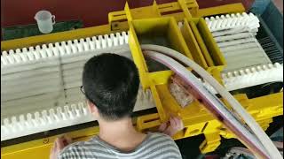 Labscale Cross Belt Conveyor Neodymium Magnet Separator Mineral Experiment [upl. by Kimber315]