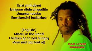 Lucky Dube  Usizi Lyrics [upl. by Spillar]