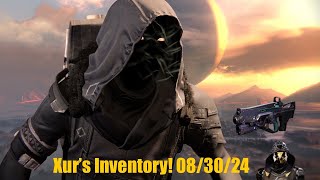 Destiny 2 Xurs Inventory for 08302024 [upl. by Roger]