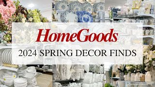 HOMEGOODS SHOP WITH ME  2024 SPRING DECOR  FAVORITE HOMEGOODS FINDS [upl. by Phelgon]