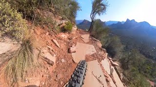 Campervan Trip 2024 Day 6 Sedona Mountain Biking Hiline trail loop [upl. by Bernt631]