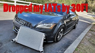 Stock Location Intercooler Upgrade Install VWAudi [upl. by Sarah]