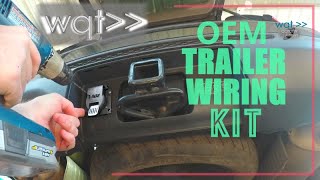 wqt Basic Auto 20122015 Honda Pilot OE Trailer Harness install [upl. by Elkraps]