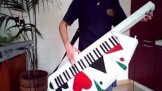 My Custom Made Keytar Silent Gambler [upl. by Tezil44]