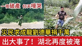 出大事了！長江流域水位高漲之際，湖北恩施又降暴雨，全城被淹  有人損失幾百萬，一夜之間破產，仰天嚎哭  災民喊話成龍劉德華每人捐1000萬 [upl. by Fleck]