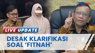 Mahfud MD Sebut Siswi SMP yang Bermasalah dengan Pemko Jambi Fitnah Polisi SFA Tuntut Klarifikasi [upl. by Luapnhoj]