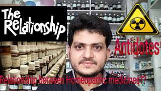 Relationship between Homeopathic medicines complementaryinimical antidoteremedie follows well [upl. by Edroi]