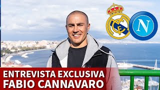 FABIO CANNAVARO ENTREVISTA EXCLUSIVA REAL MADRID MANCHESTER CITY NAPOLI MARADONA  DIARIO AS [upl. by Retswerb]