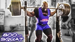 RONNIE COLEMANS 800 lb SQUAT  THE OFFICIAL FOOTAGE [upl. by Ahsal]