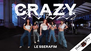 KPOP IN PUBLIC LE SSERAFIM 르세라핌  CRAZY  ONE TAKE DANCE COVER  Dynasty Crew Australia [upl. by Hana]