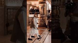 Modi ji at Anant ambani wedding  viral trending shorts modi ambani wedding anantambani [upl. by Seko523]