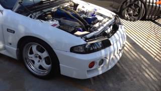 Daves HKS T51R anti lag [upl. by Kandace]