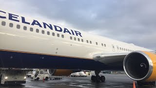 REVIEW  Icelandair  Chicago ORD  Reykjavik KEF  Boeing 767300ER  Economy [upl. by Rianna]