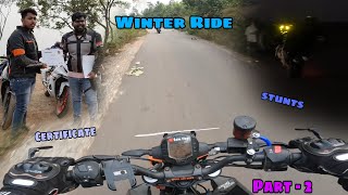 BEST EXPERIENCE WITH BIKERS OF JASPUR  winter Ride  jaspur explore  Part  2  jaspur trip [upl. by Aketahs210]