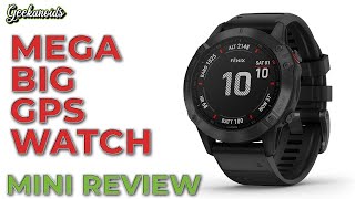 Garmin Fenix 6 Pro Review [upl. by Charo]