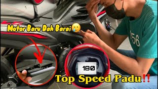 Lc135 V8 Fi Top Speed Behantu Tapi Lain Pulak Jadi😭 [upl. by Aihsele]