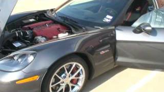 Late Model Racecrafts 09 C6Z Slayer 630hp Package Idle Vid [upl. by Yxel]