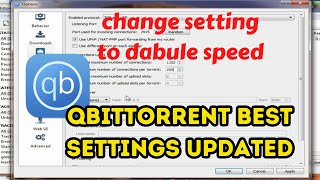 qBittorrent Best Settings 2023 Speed up your downloads Updated From qbittorrent best settings 2022 [upl. by Sonia]