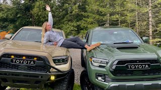 TRD OffRoad vs TRD Pro Which Tacoma is Right for You [upl. by Mitran]