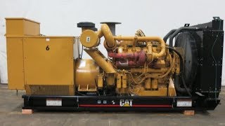 Caterpillar 750 kW diesel generator CAT 3412 engine 325 Hrs Yr 2002  CSDG  2317 [upl. by Nnylirak]