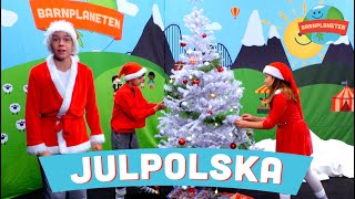 Julpolska Nu har vi ljus här i vårt hus  Julsånger och julmusik med Minikompisarna [upl. by Anma]