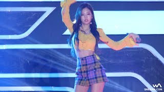 170930 BLACKPINK 블랙핑크 휘파람 제니 4K 직캠 피버 페스티벌 4K Fancam by wA [upl. by Yseulte]