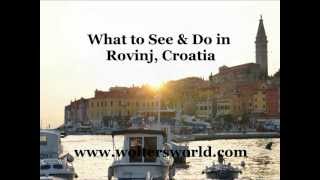 Rovinj  What to See amp Do in Rovinj Croatia [upl. by Ireva]