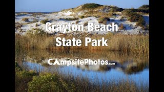 Grayton Beach State Park Florida Campsite Photos [upl. by Ahselyt]